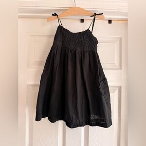Gap girls black sun dress